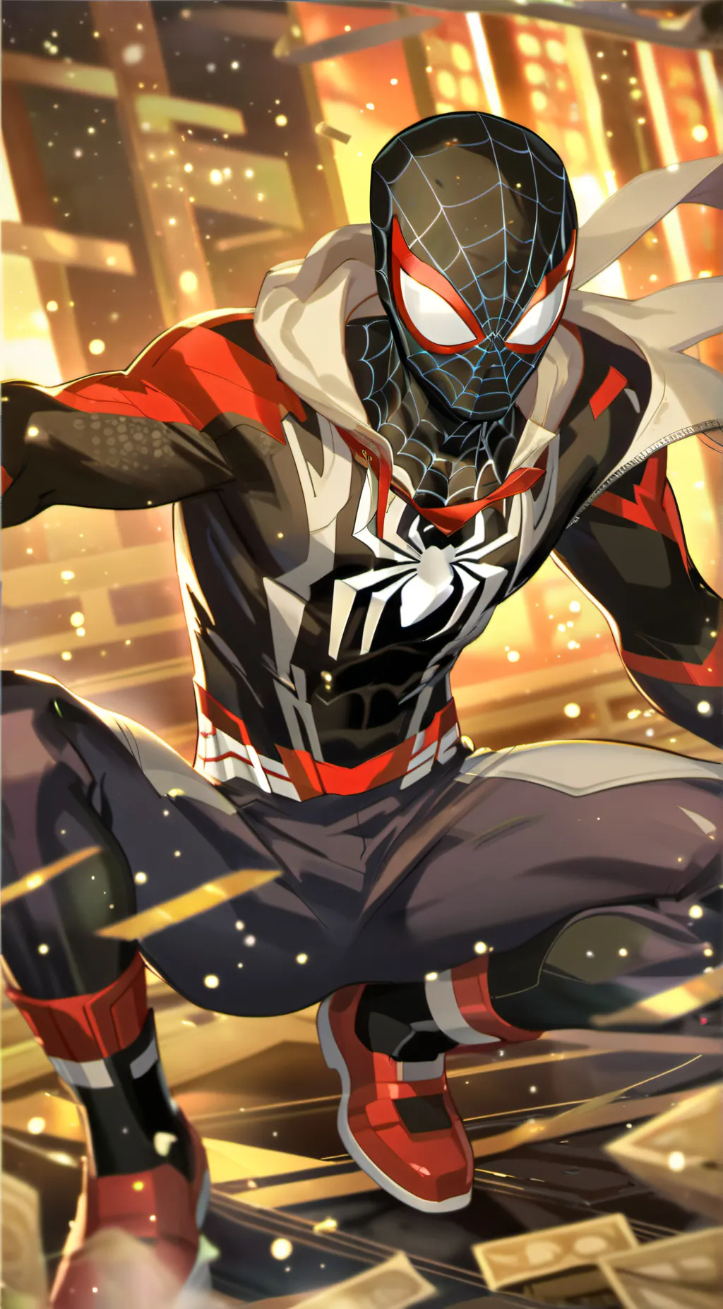 ai character: Miles Morales background