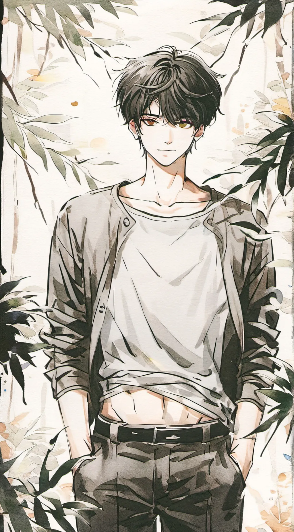 ai character: Nick background