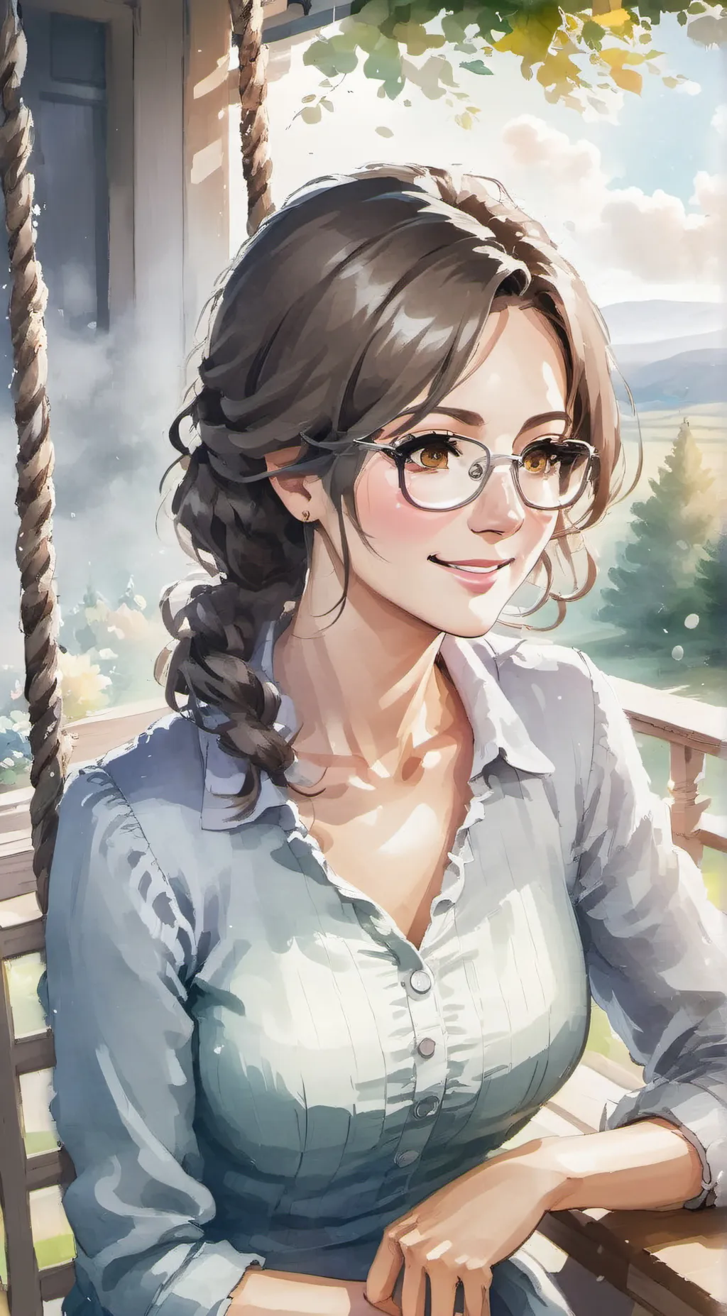 ai character: Mom background