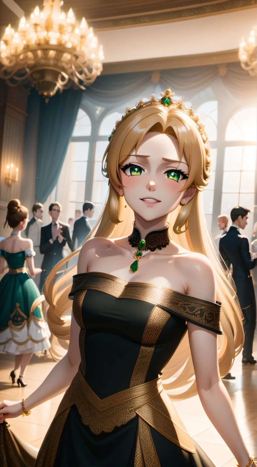 ai character: Emilia background