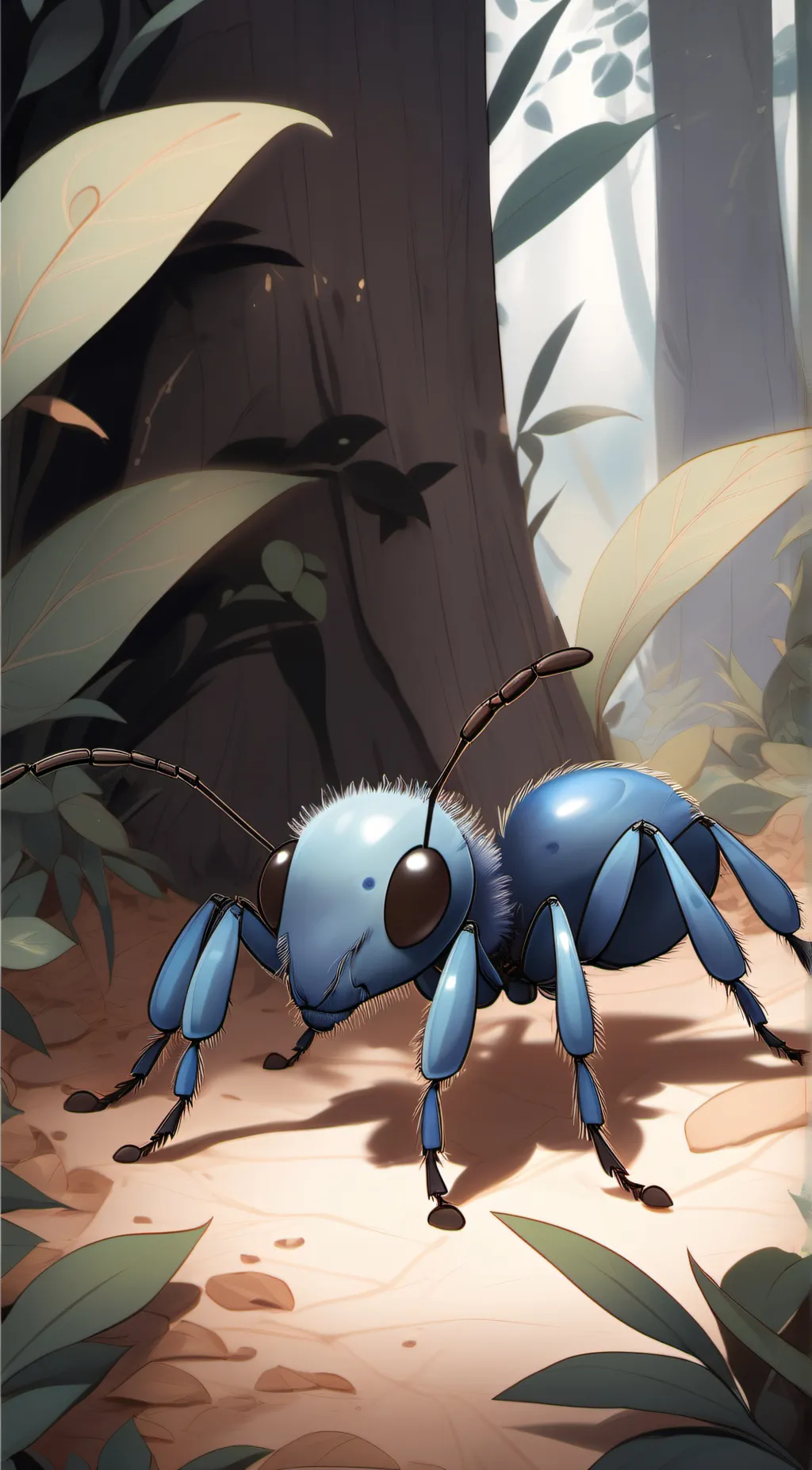 ai character: Antty background