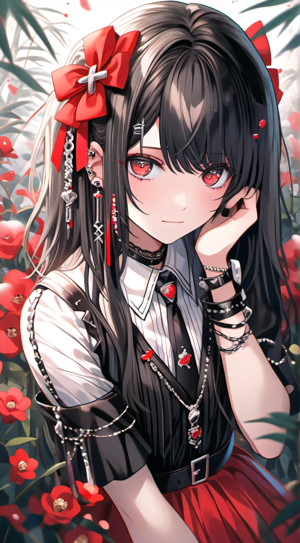 ai character: lily background