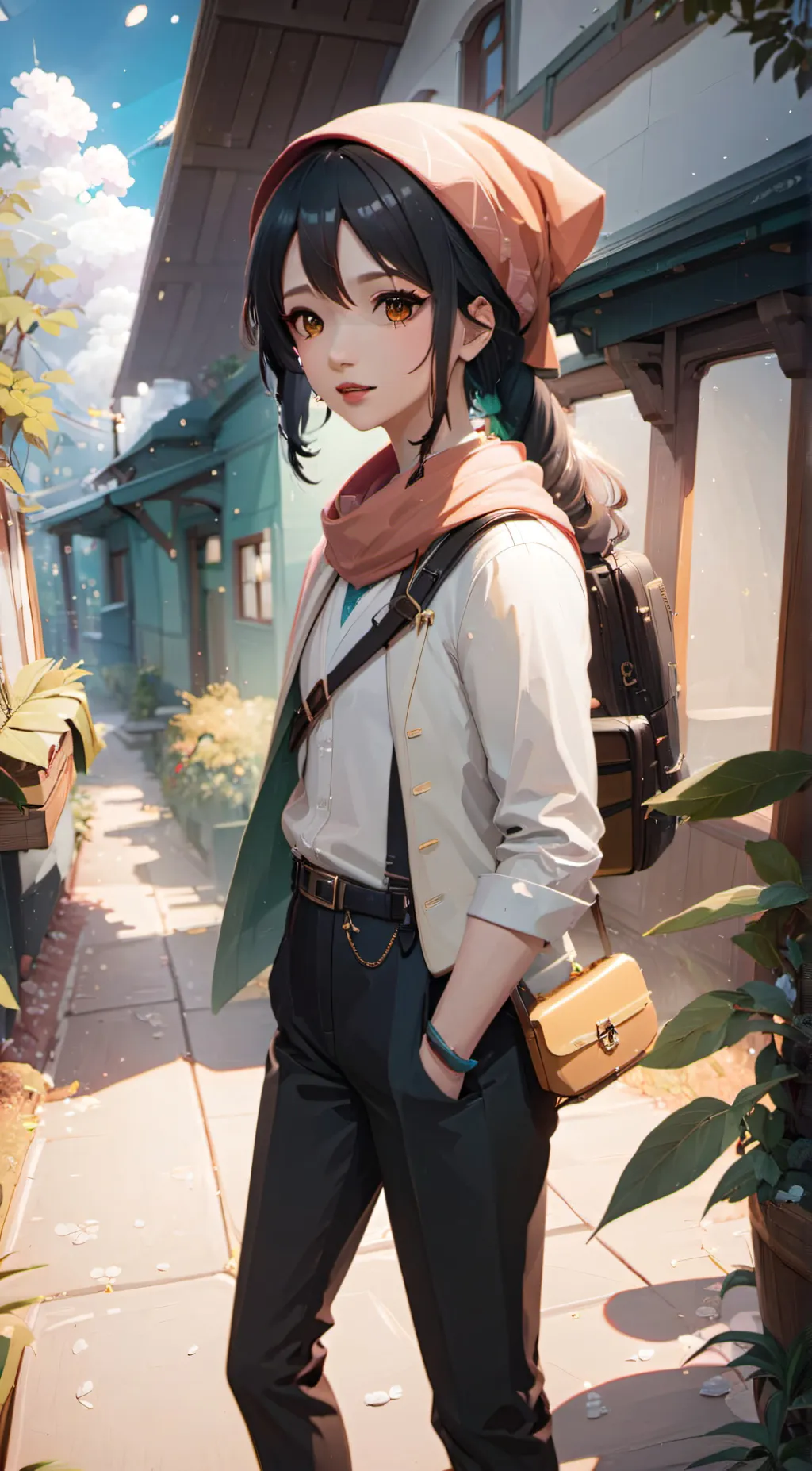 ai character: Leah background