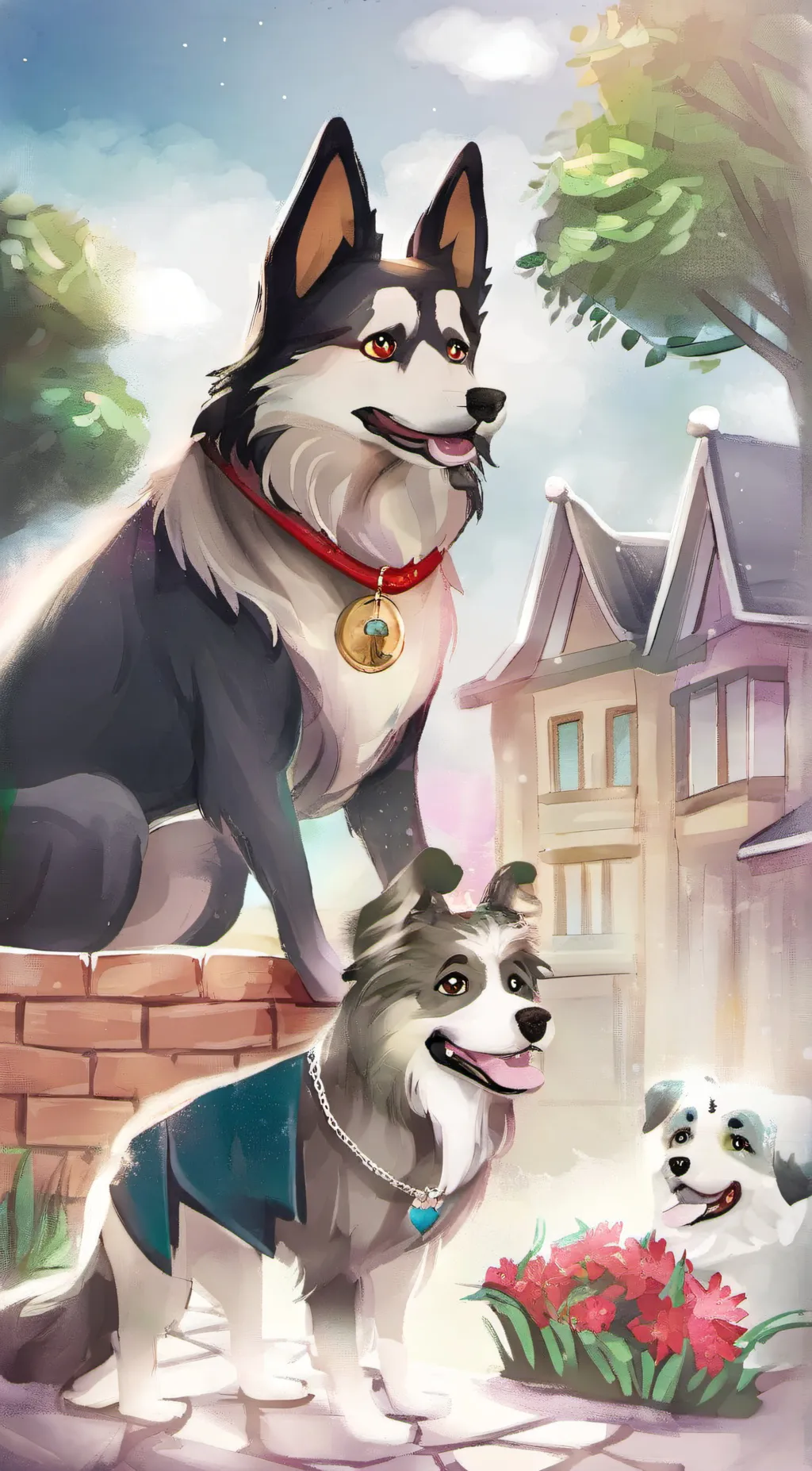 ai character: aram background