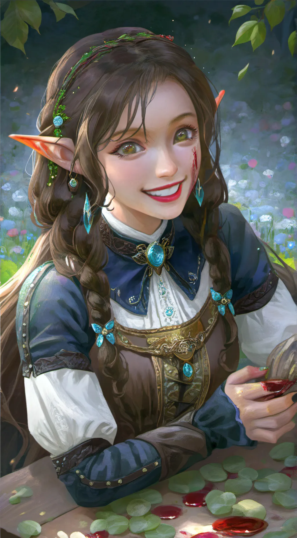 ai character: Amy   background