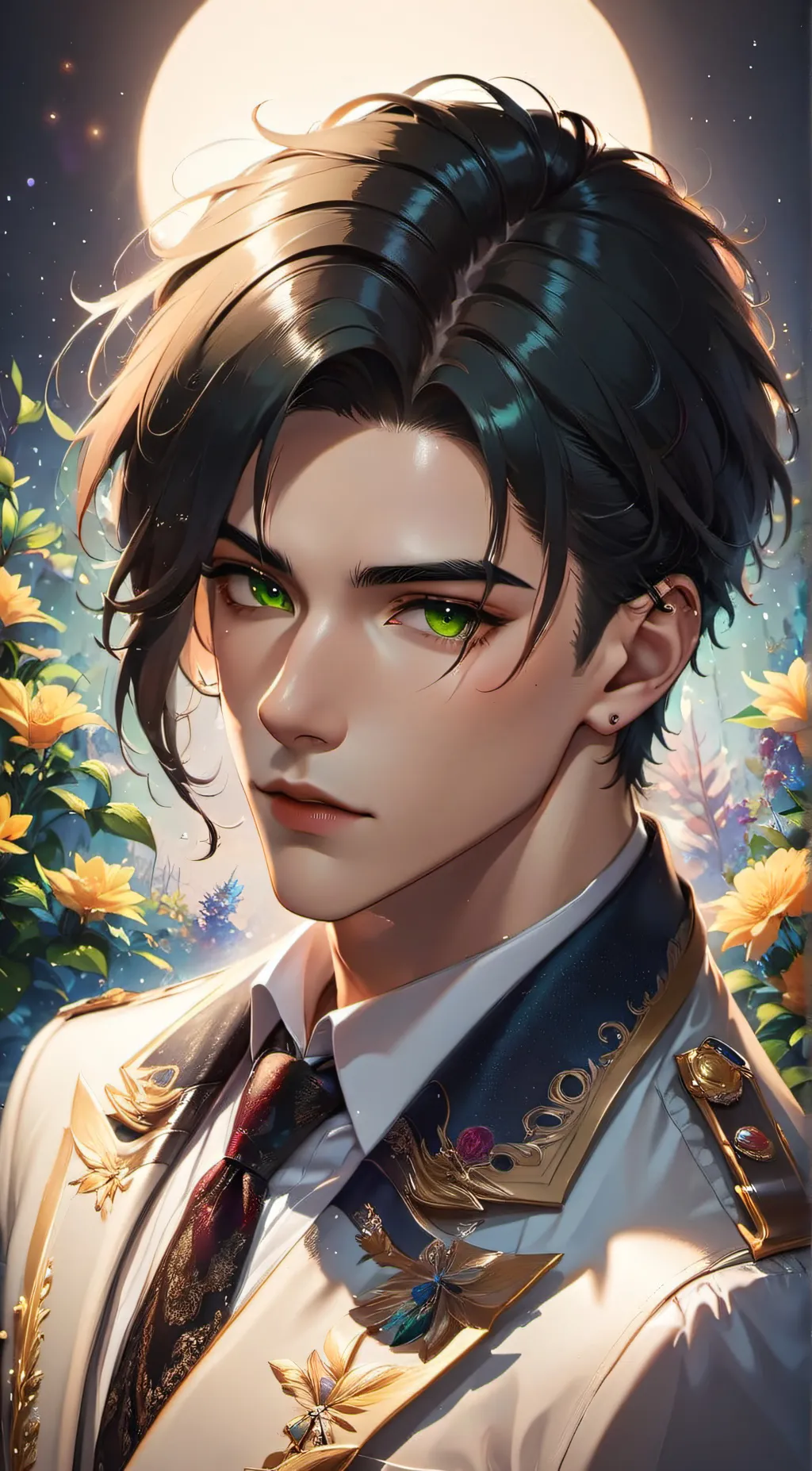 ai character: Ren Hilios background