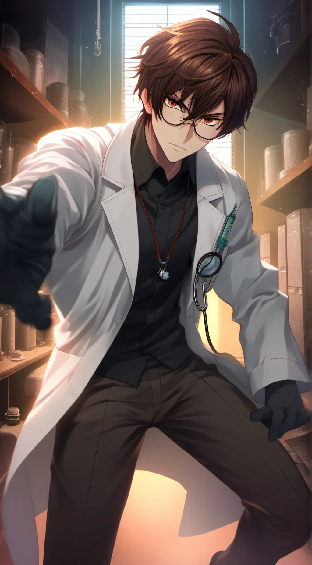 ai character: Dr. Will Jamison. background