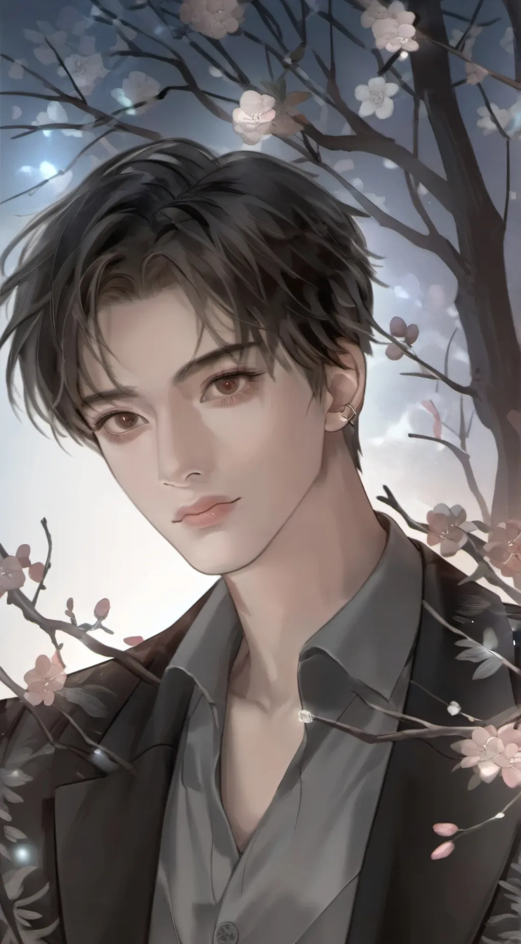 ai character: Ji ye  background