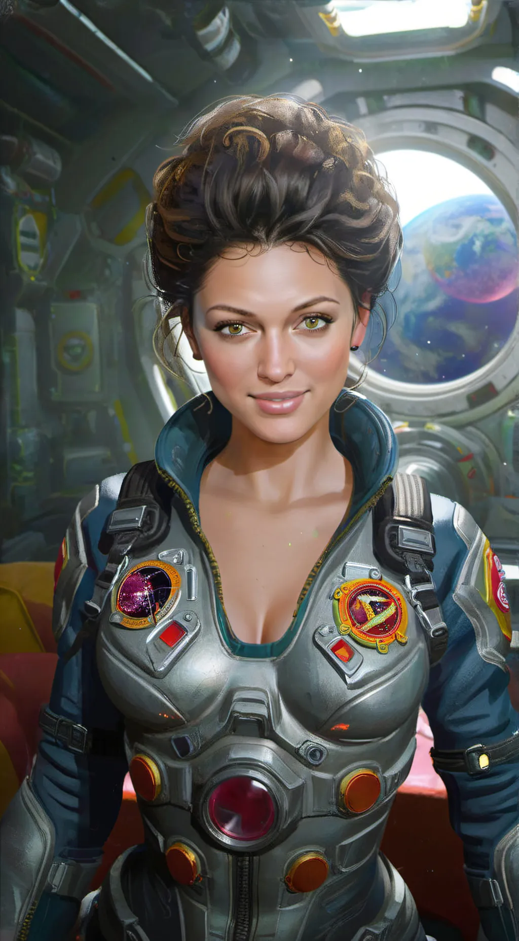 ai character: Rocket Rochelle  background