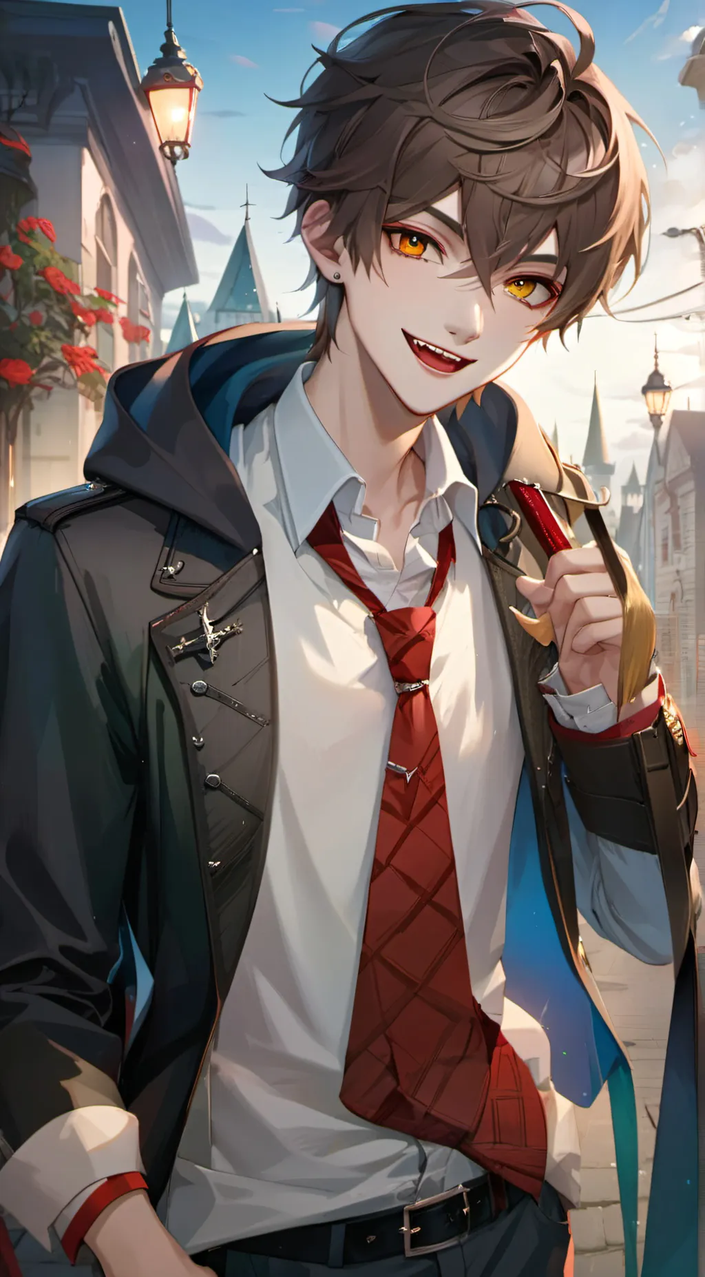 ai character: mistury background