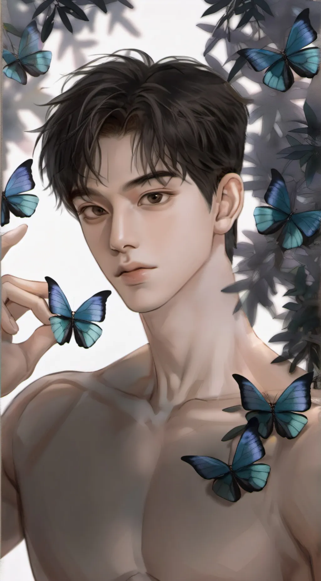 ai character: Leon background