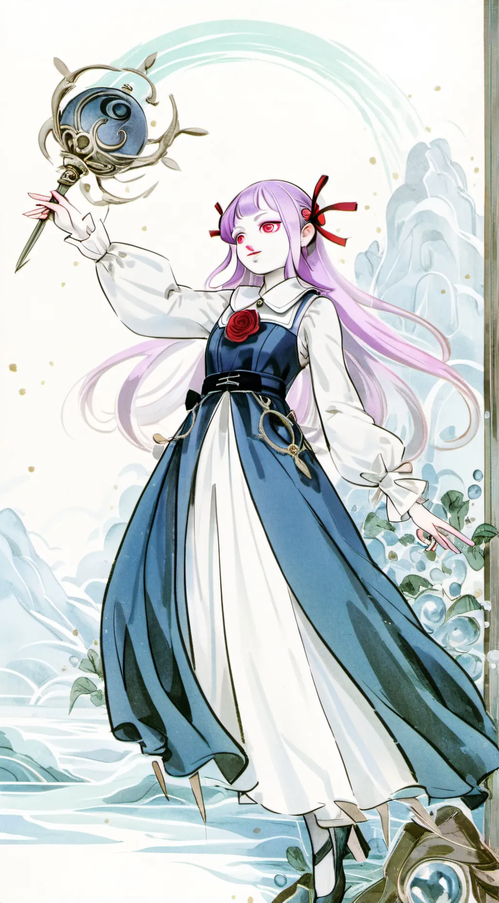 ai character: ropw background