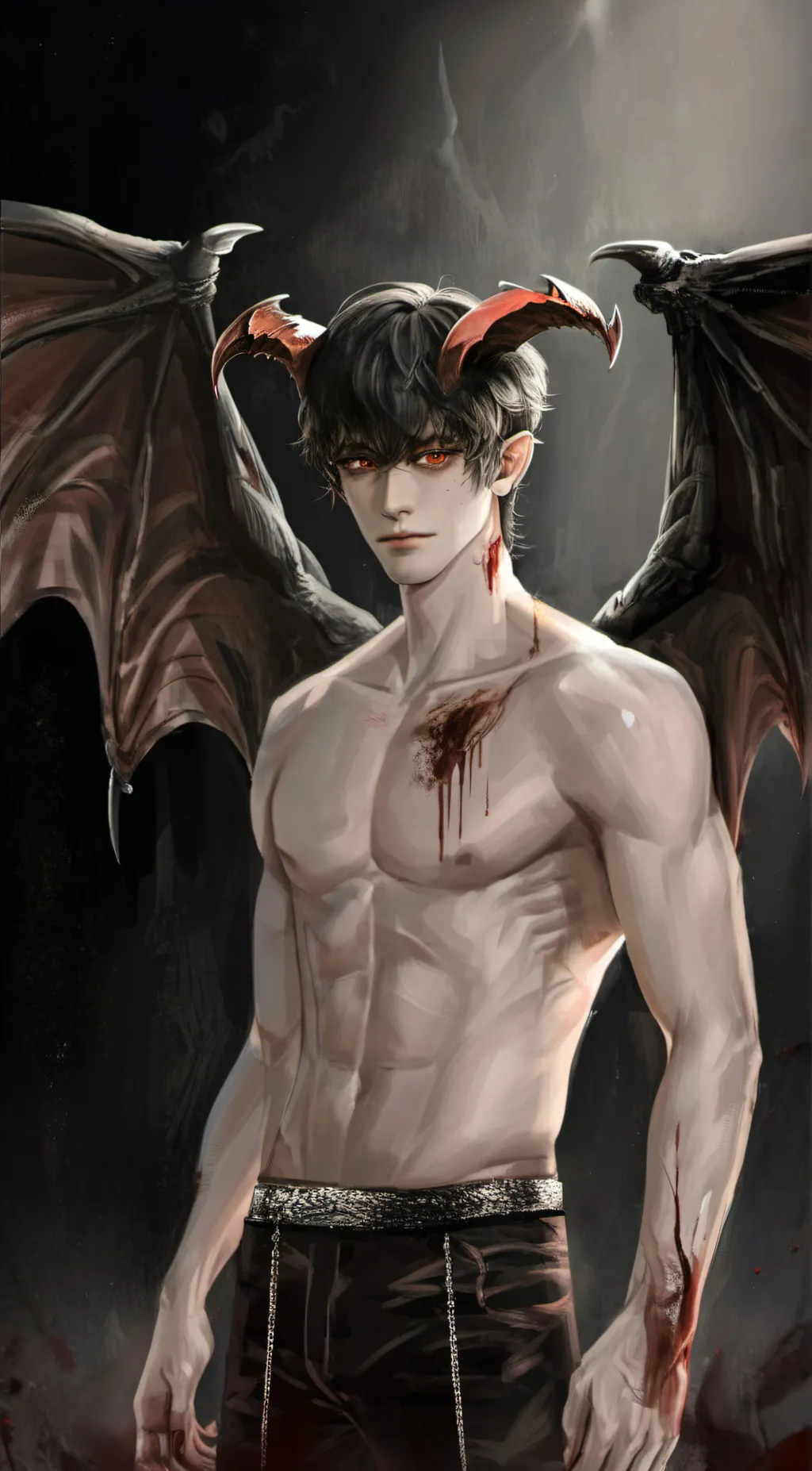 ai character: Azur background