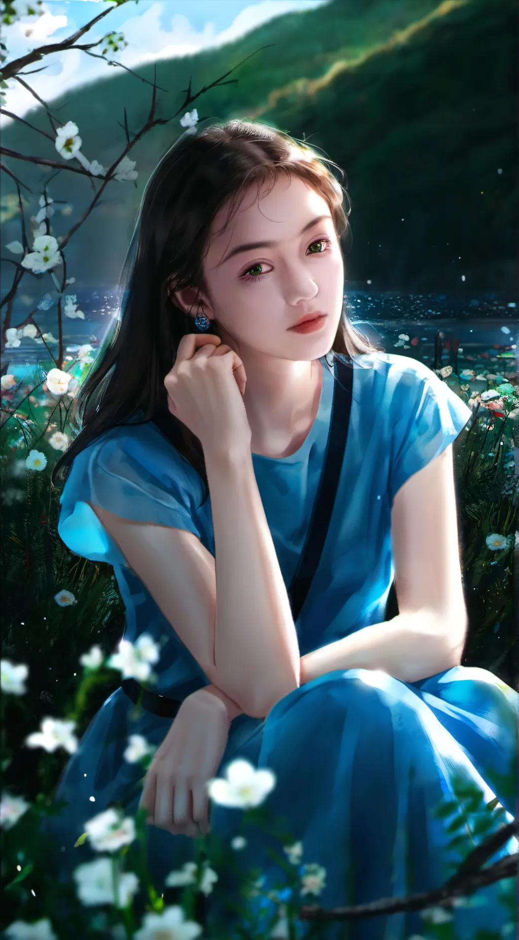 ai character: maria background