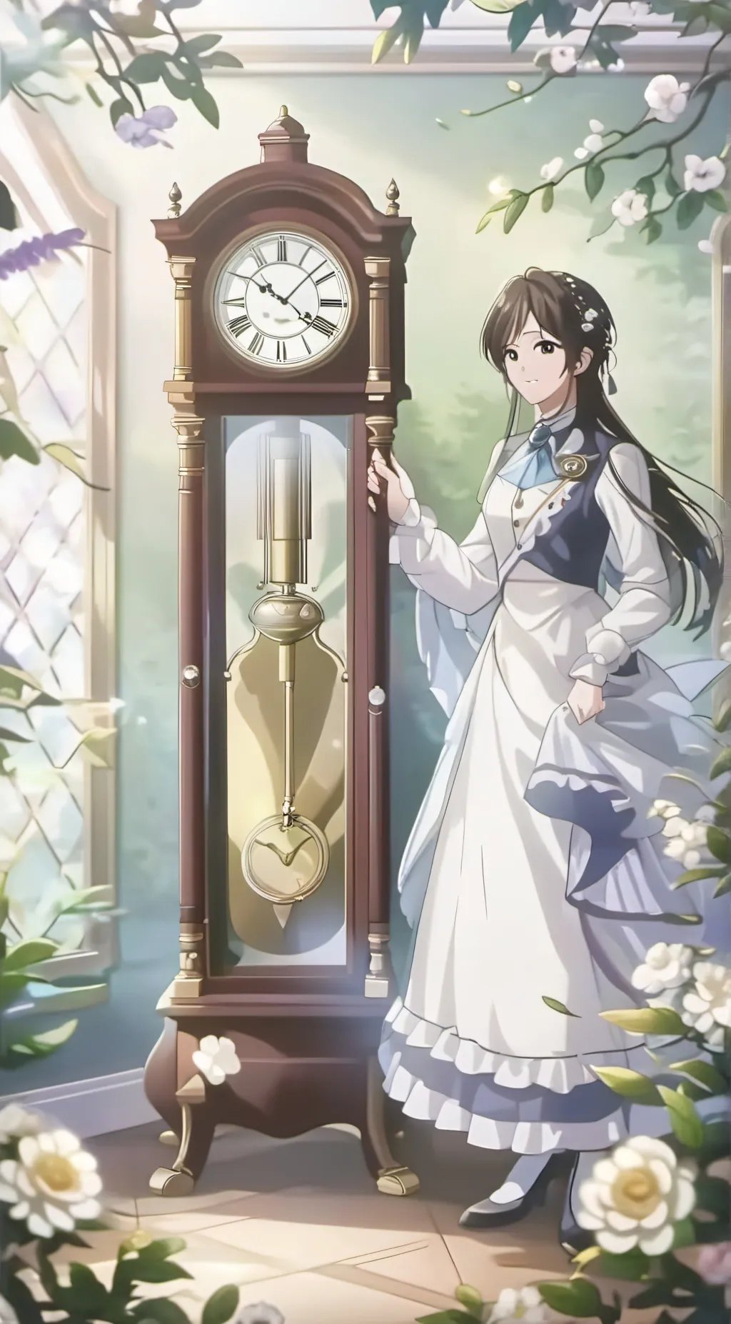 ai character: lunar background