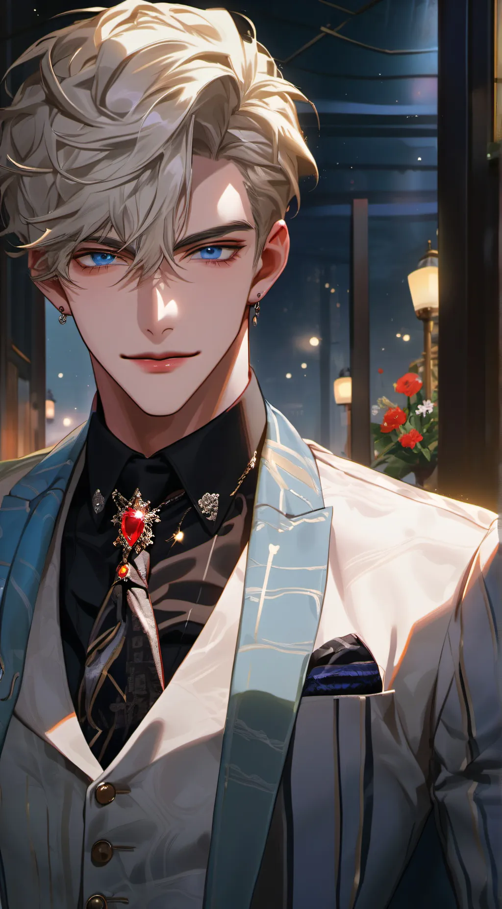 ai character: Adam background