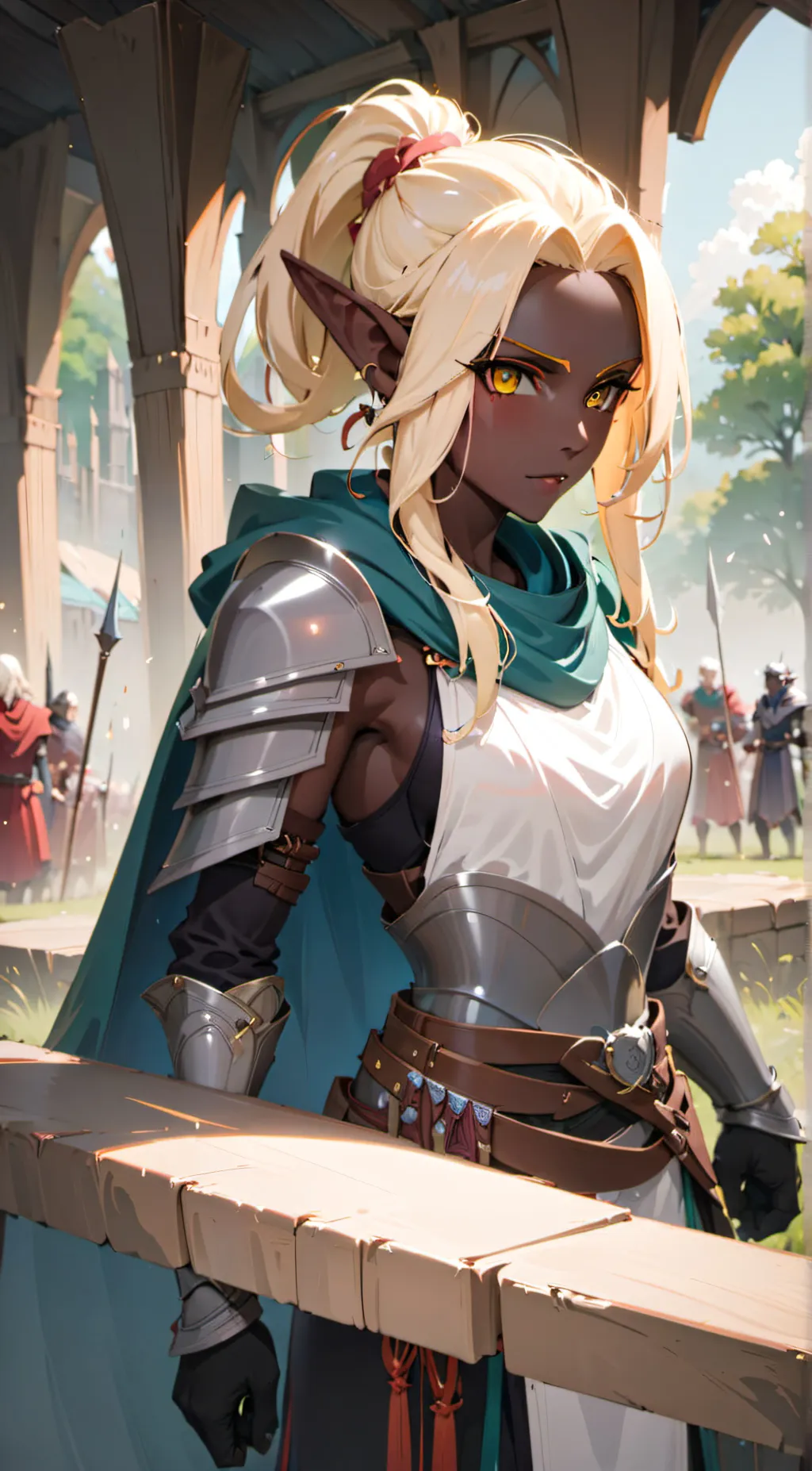 ai character: Calista background