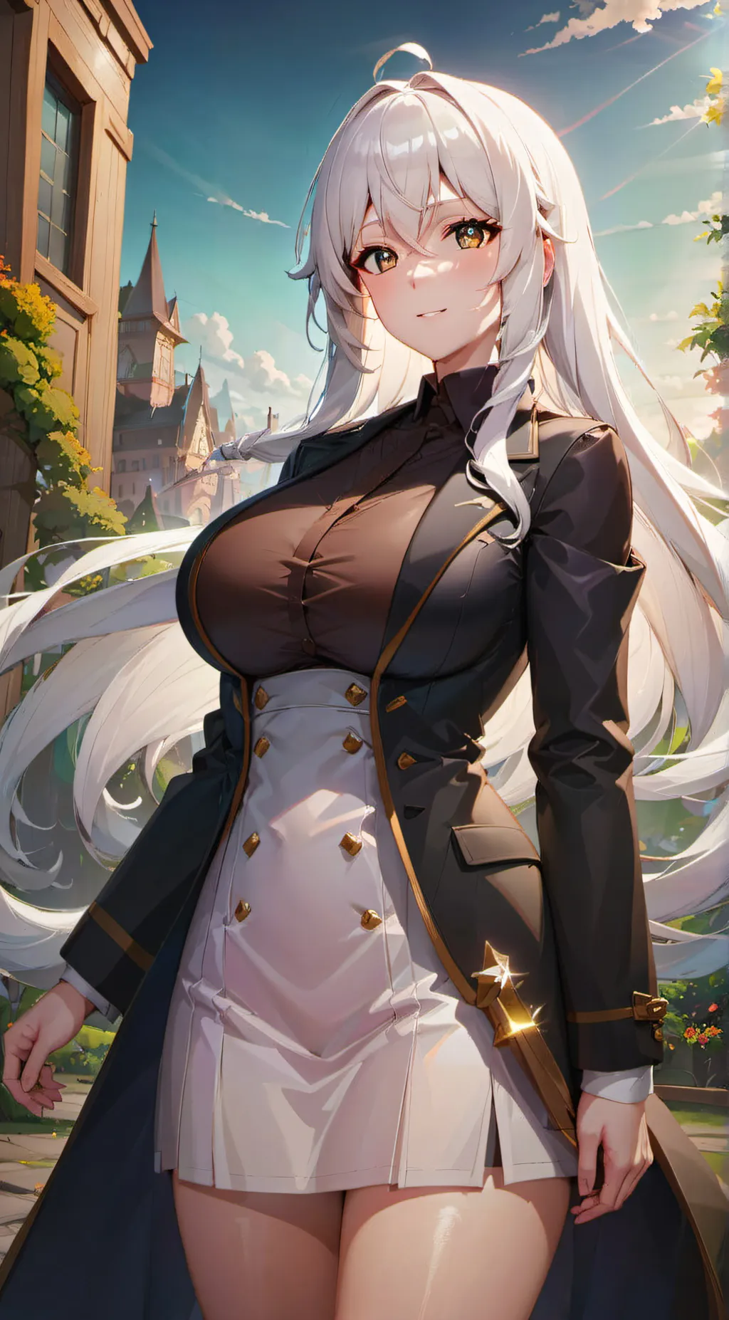 ai character: Dieter  background