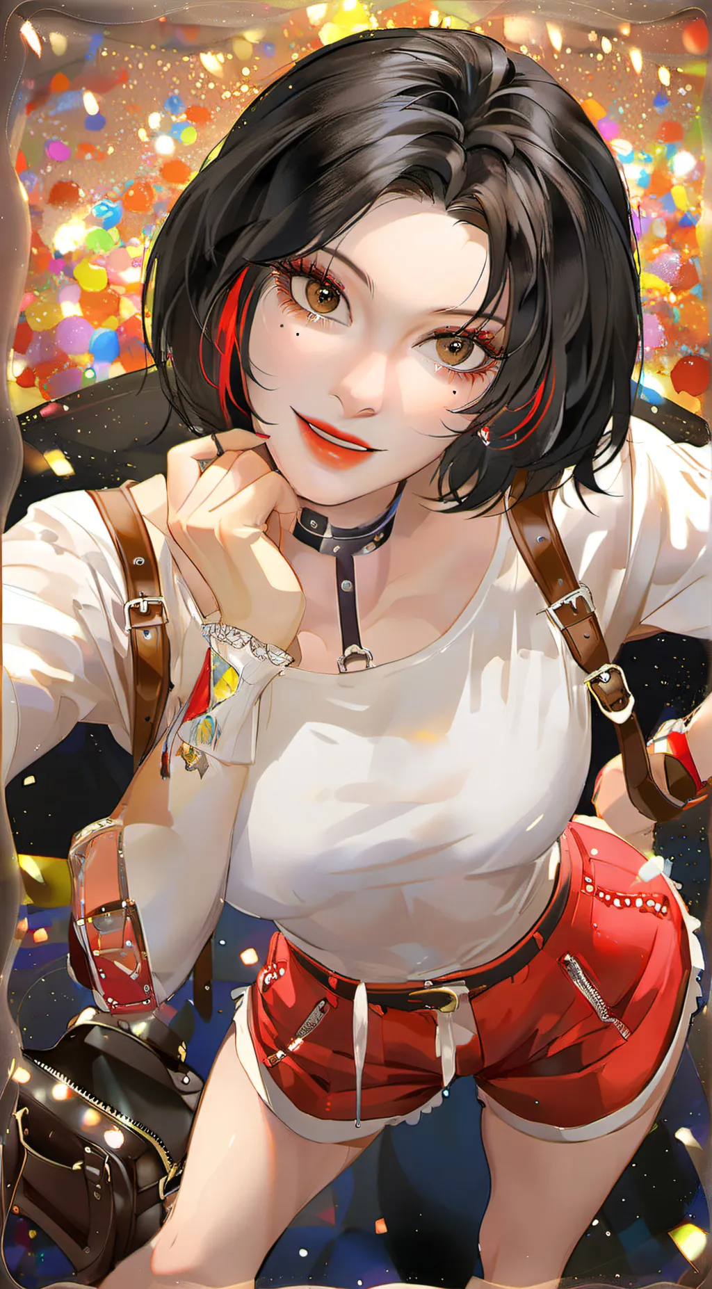 ai character: Velvet background