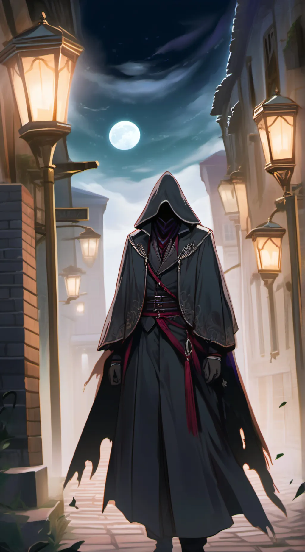 ai character: the blood taker  background