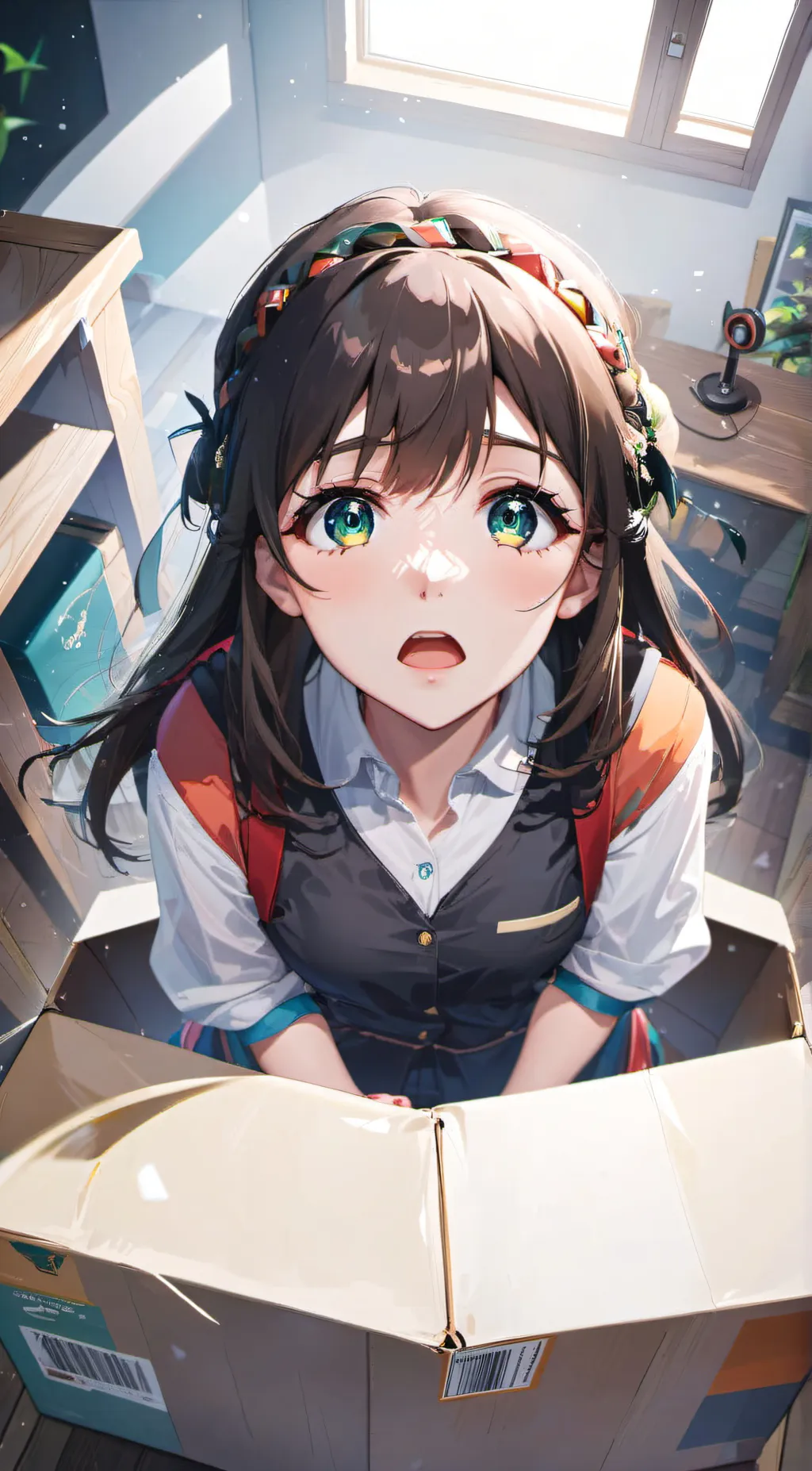 ai character: Nina Mcgee background