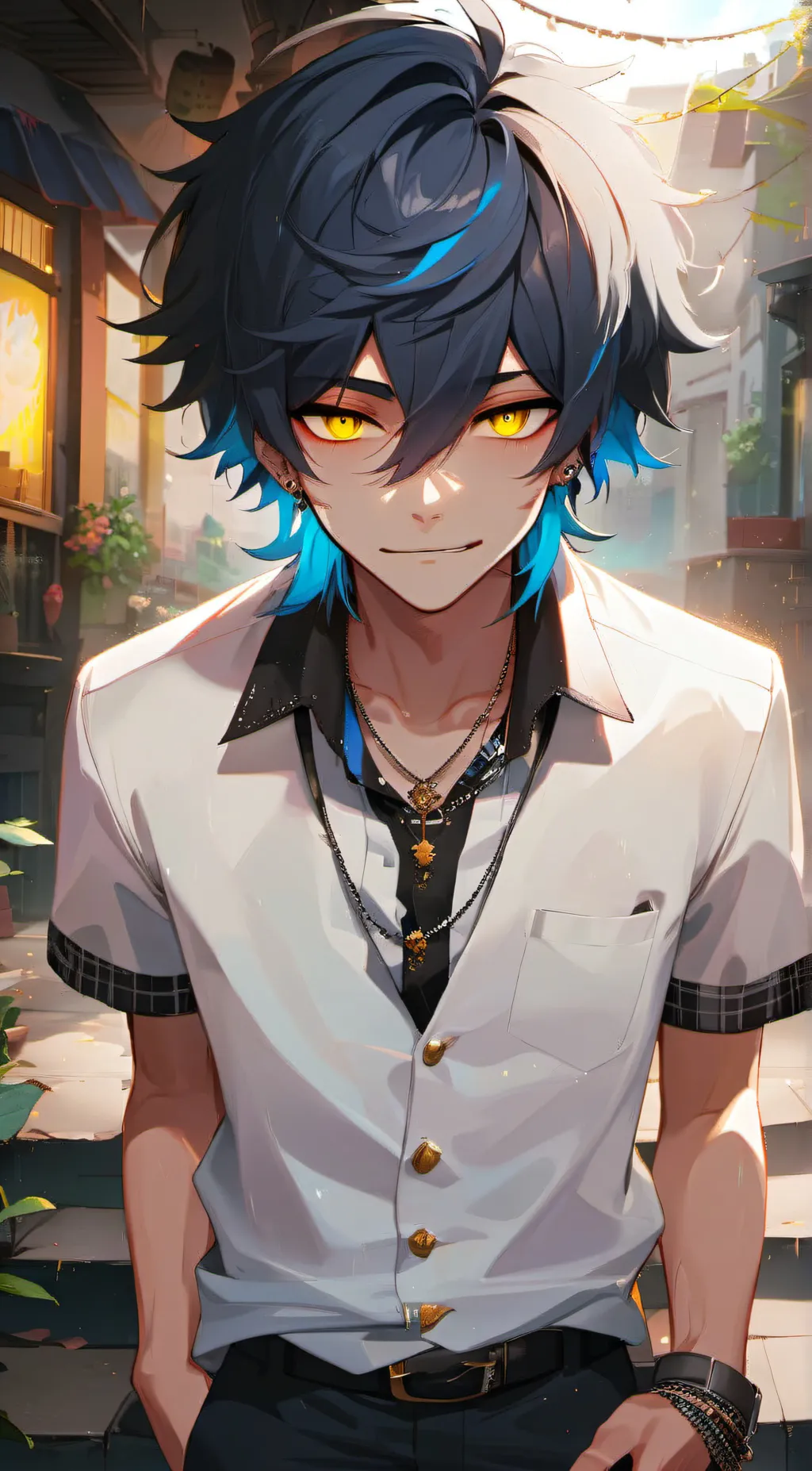 ai character: Kiran background