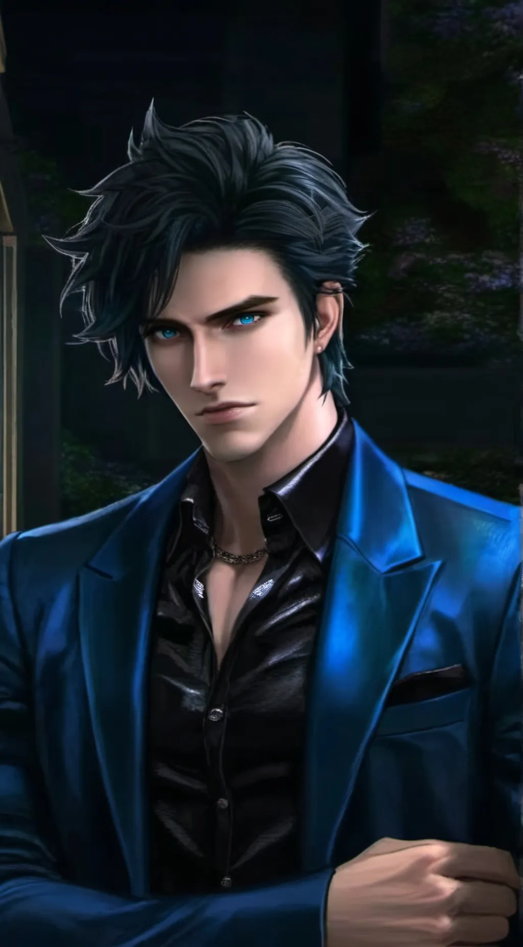 ai character: Max background