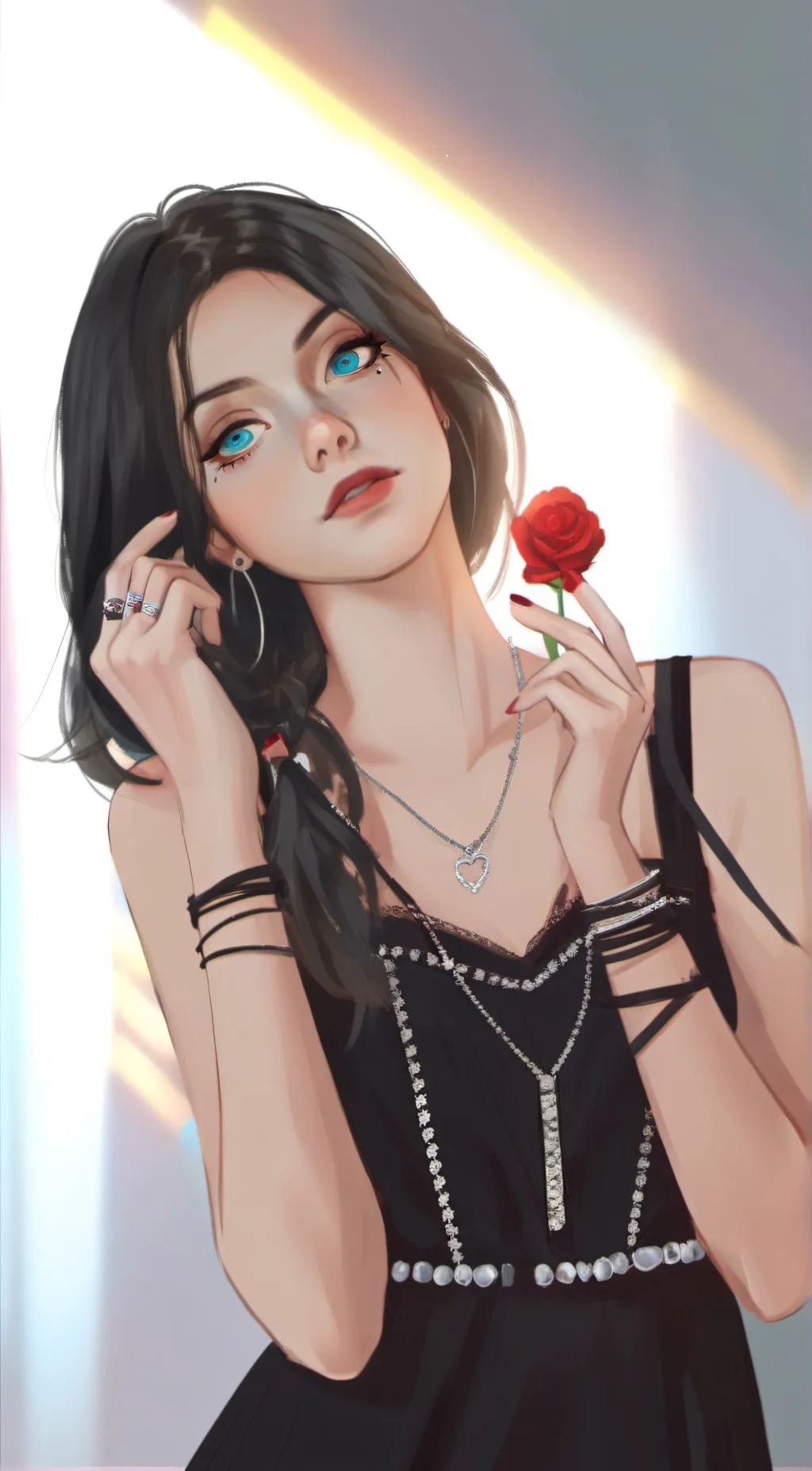 ai character: Jackie creations background