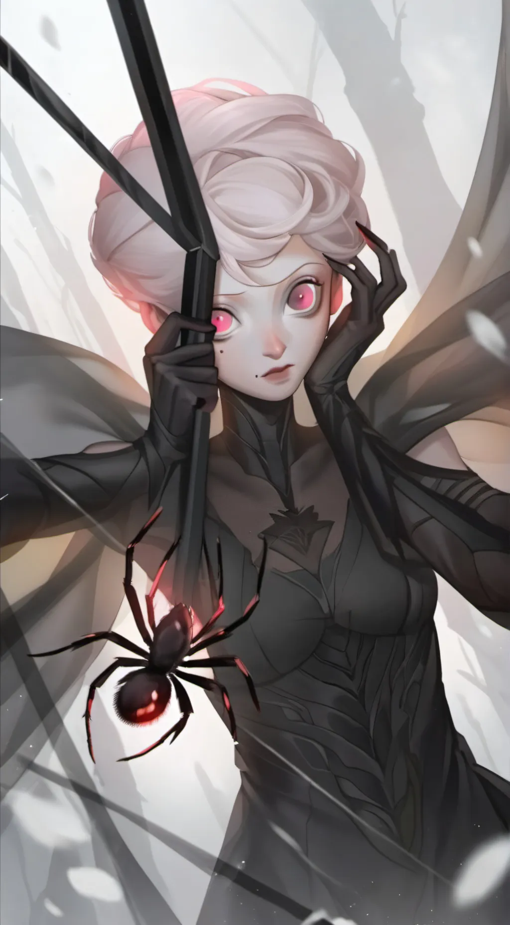 ai character: mommy long legs background