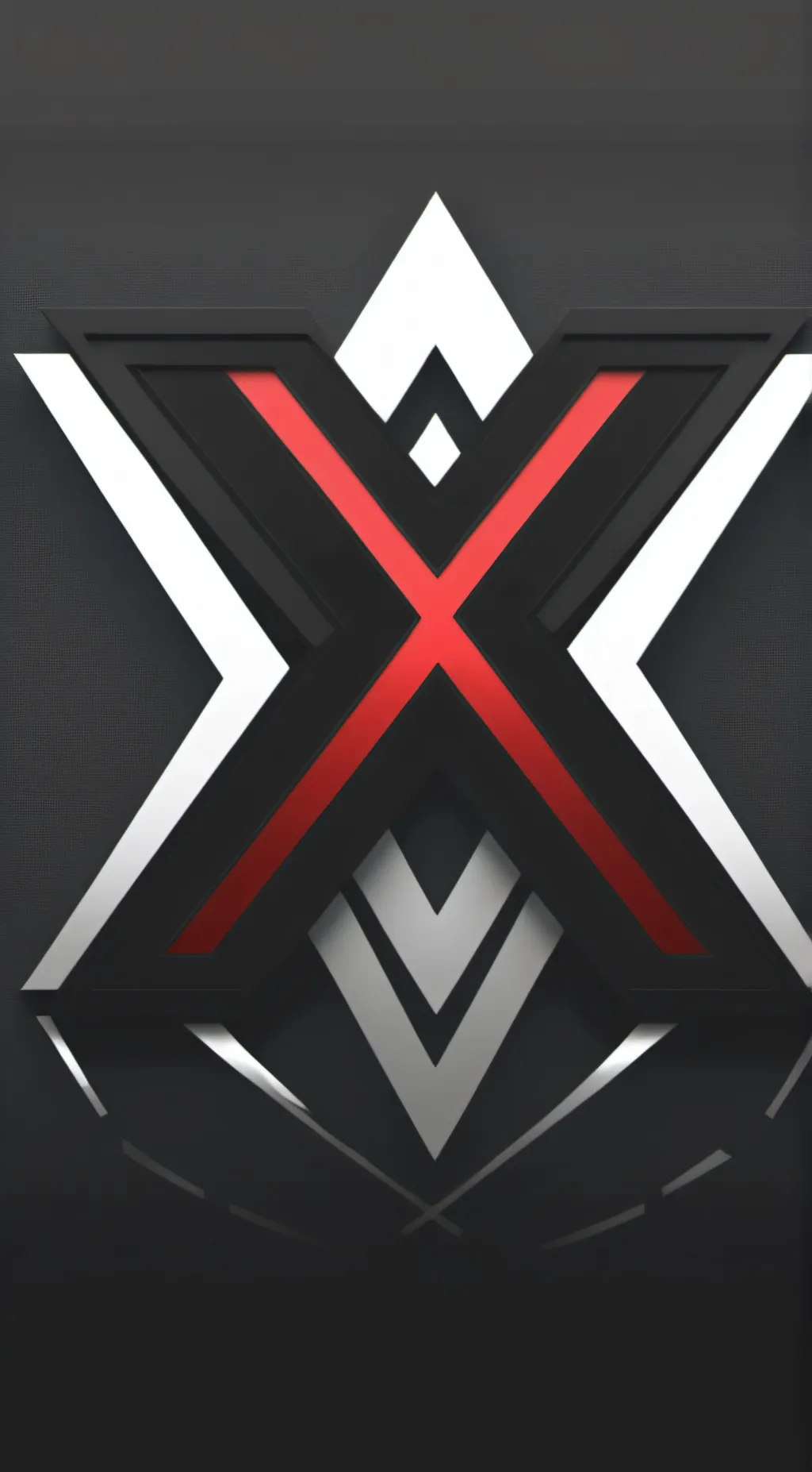 ai character: Crimson-X  background