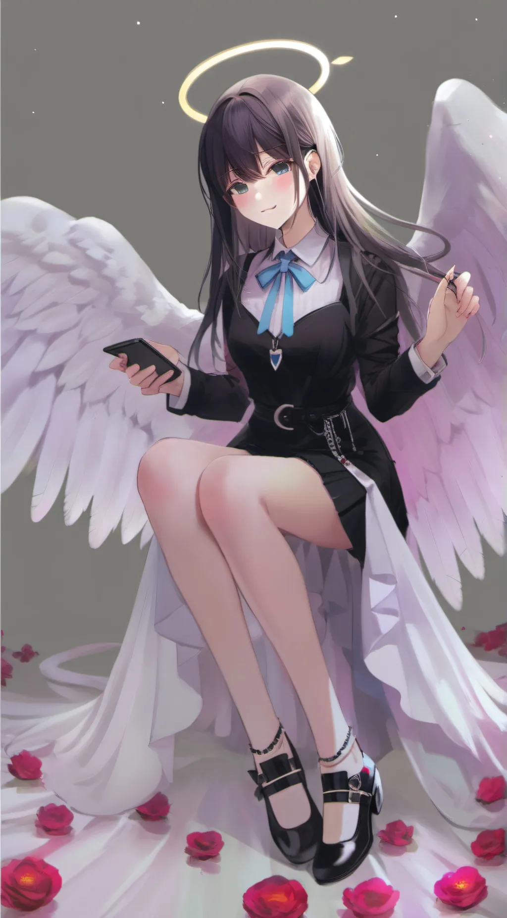 ai character: Angela background