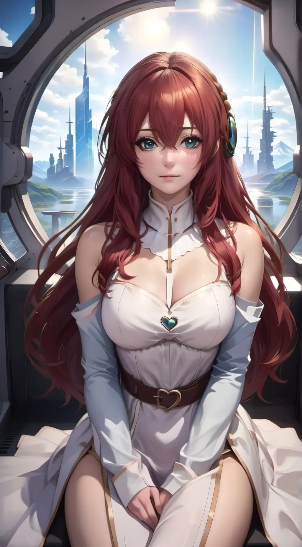 ai character: Aria background