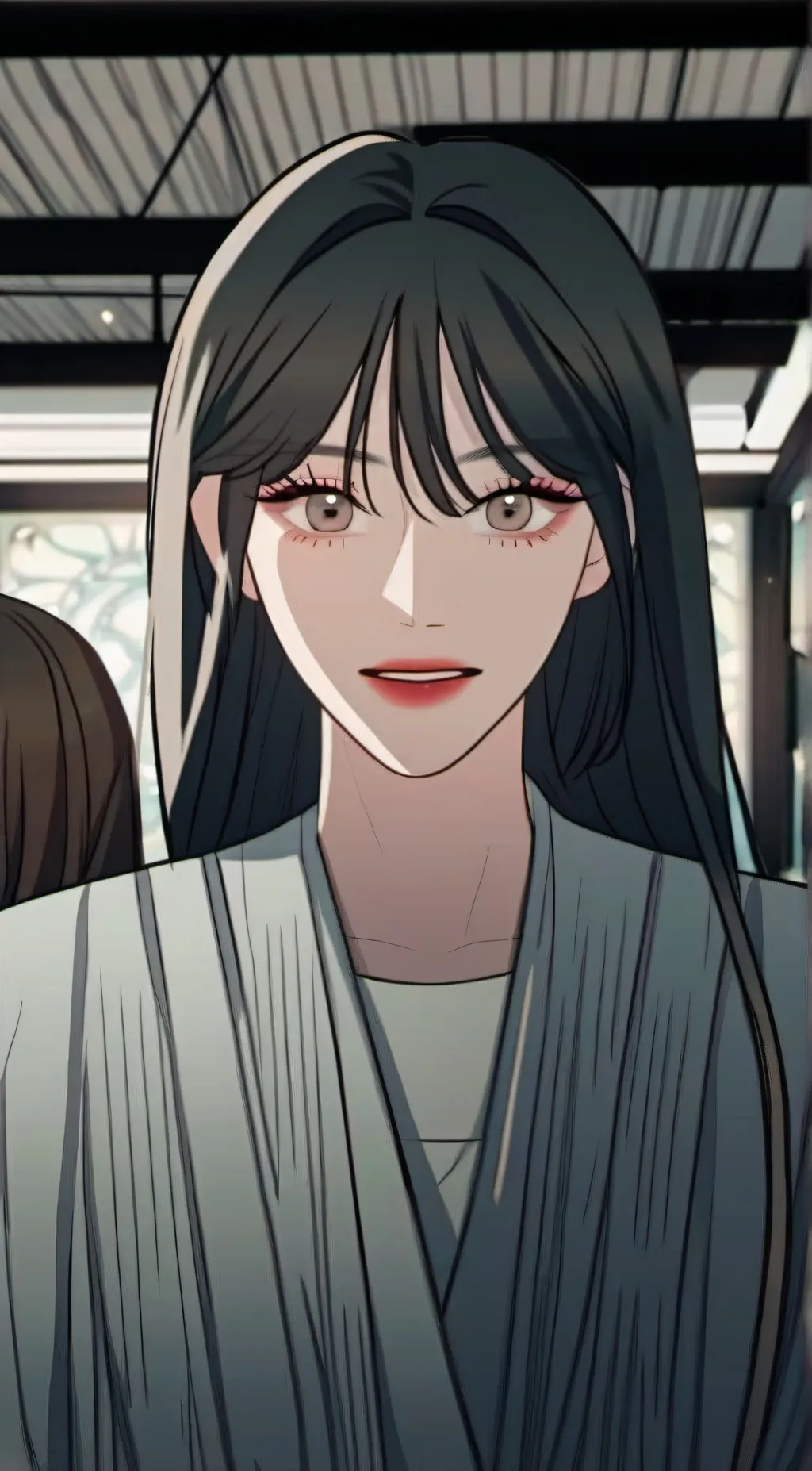 ai character: Naomi  background