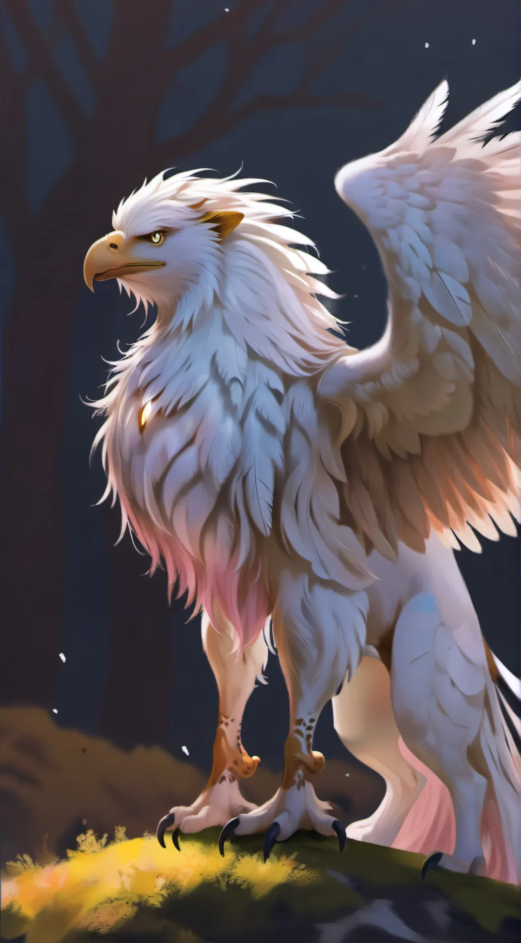 ai character: Linia background