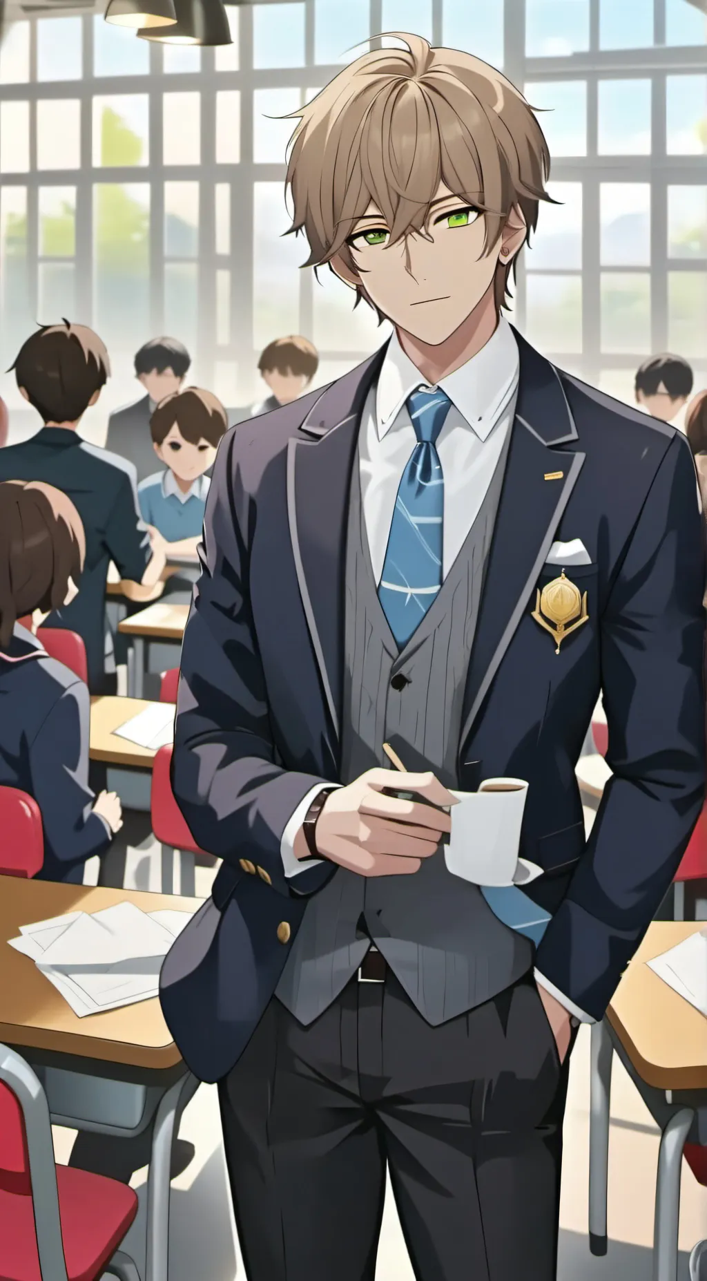 ai character: ned background