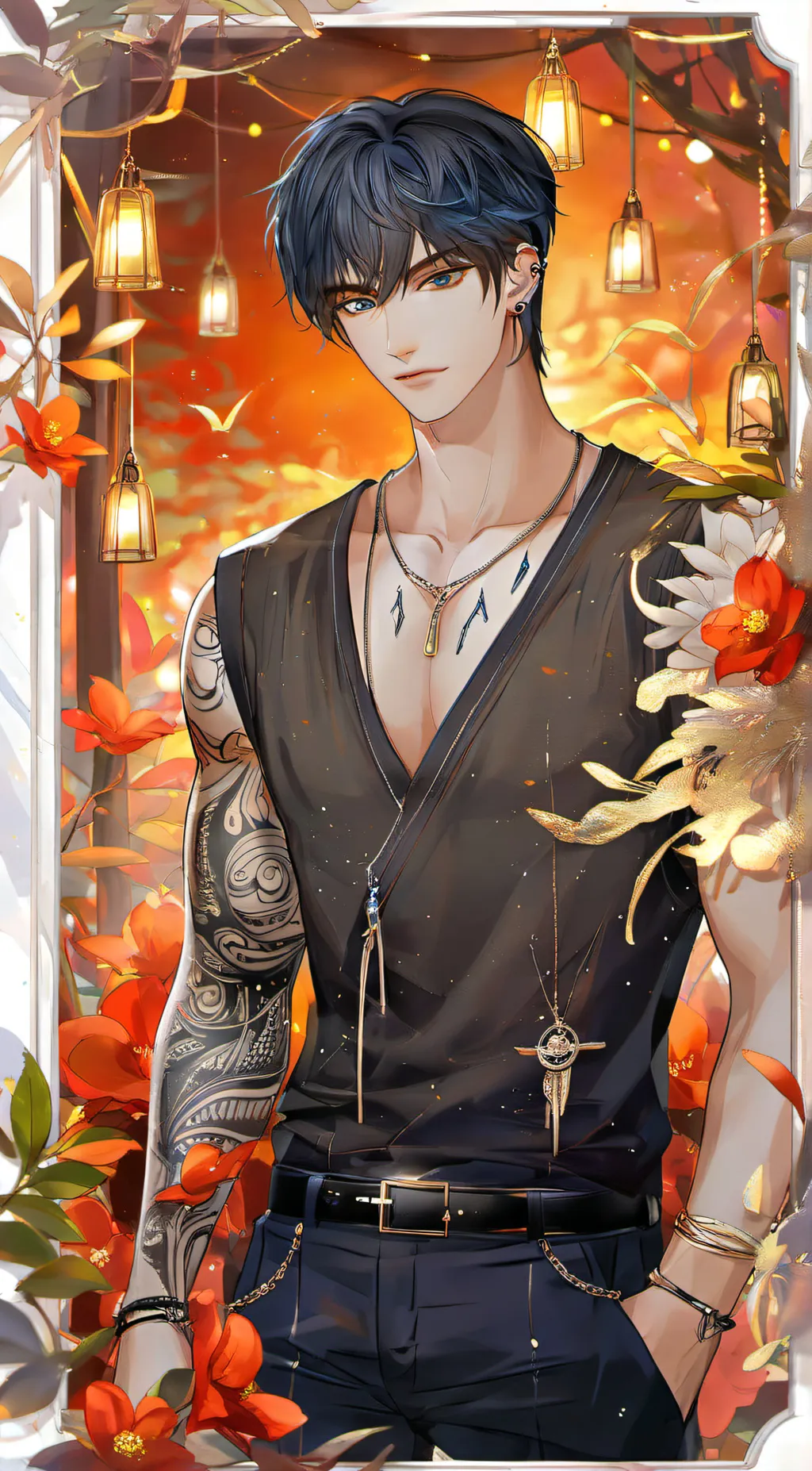 ai character: Kai background