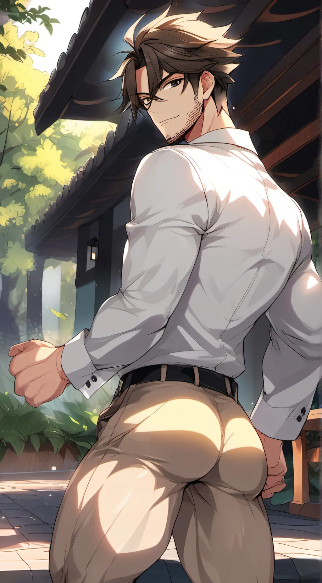 ai character: John background