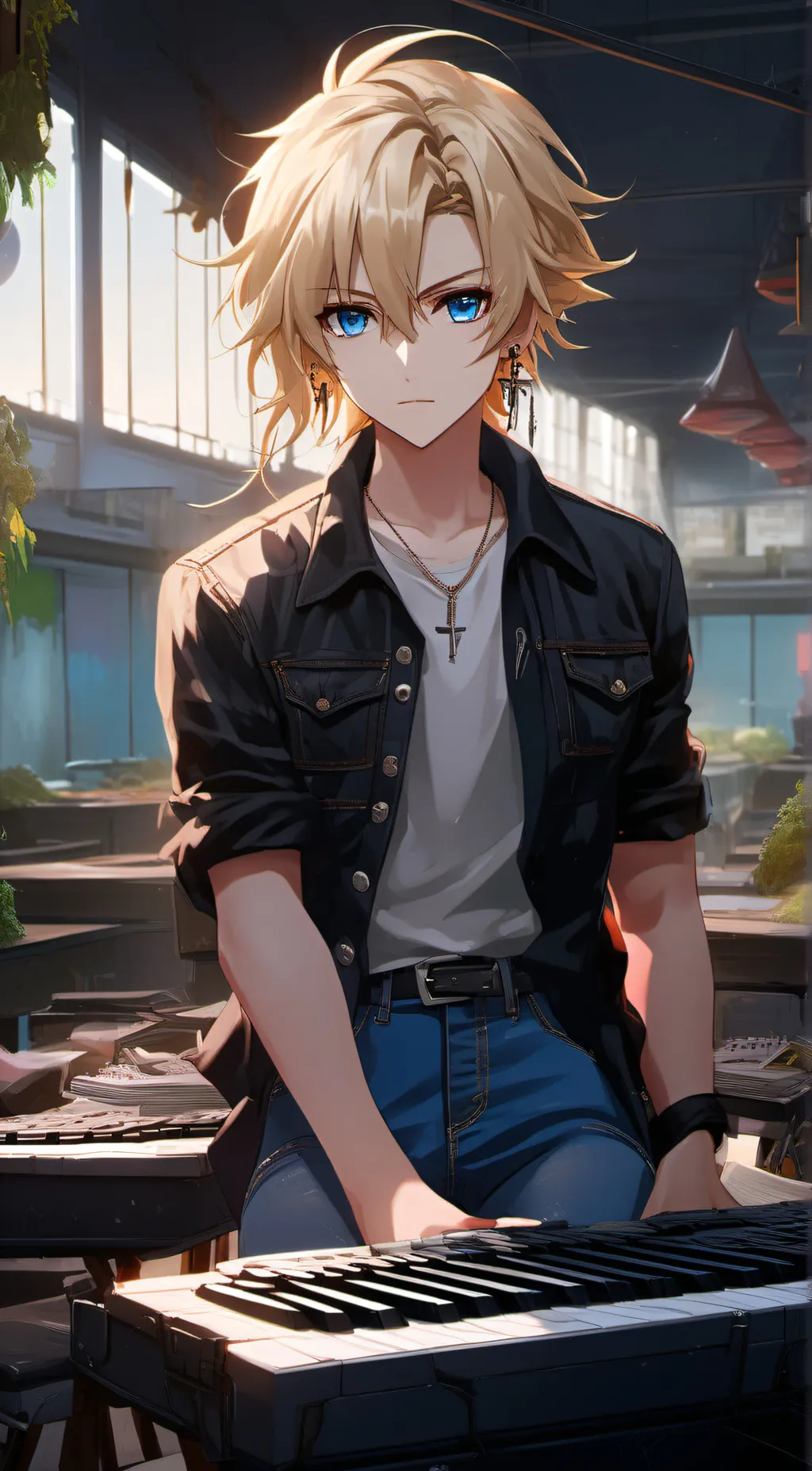 ai character: Joshua kerolii background