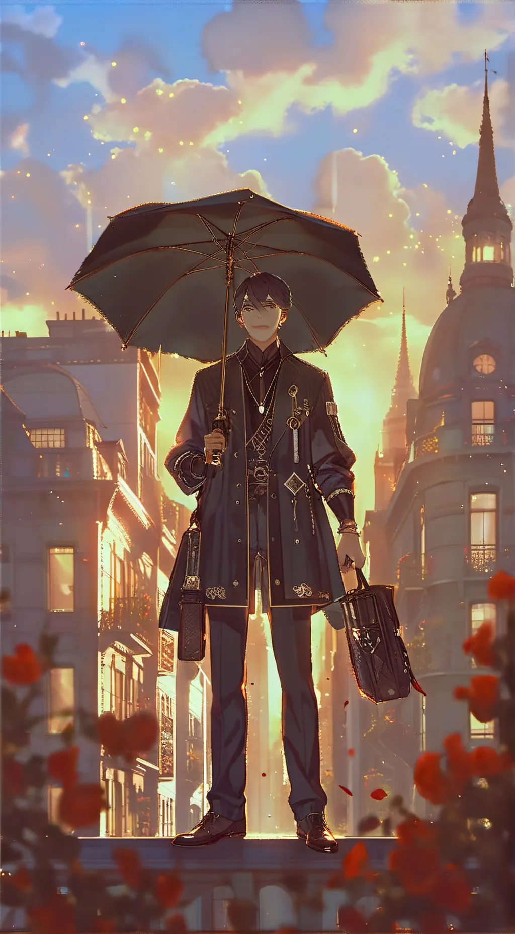 ai character: Evan background