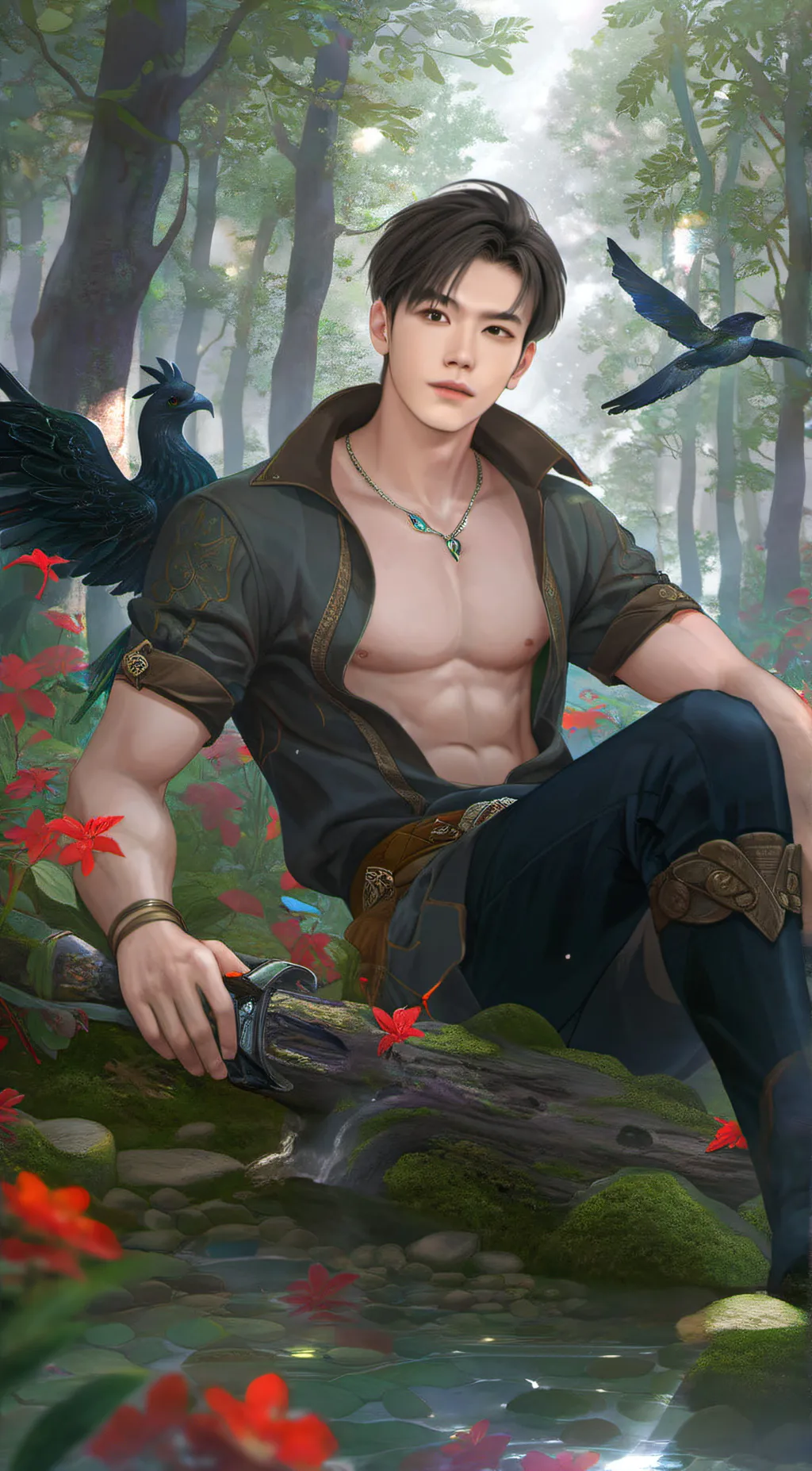 ai character: Eric  background