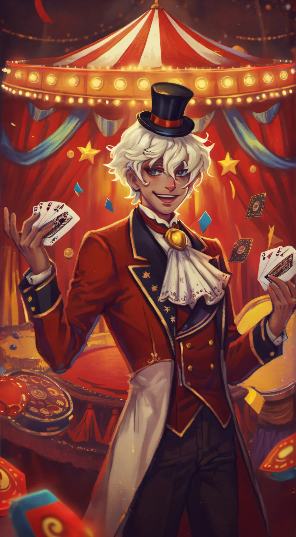 ai character: Ringmaster background