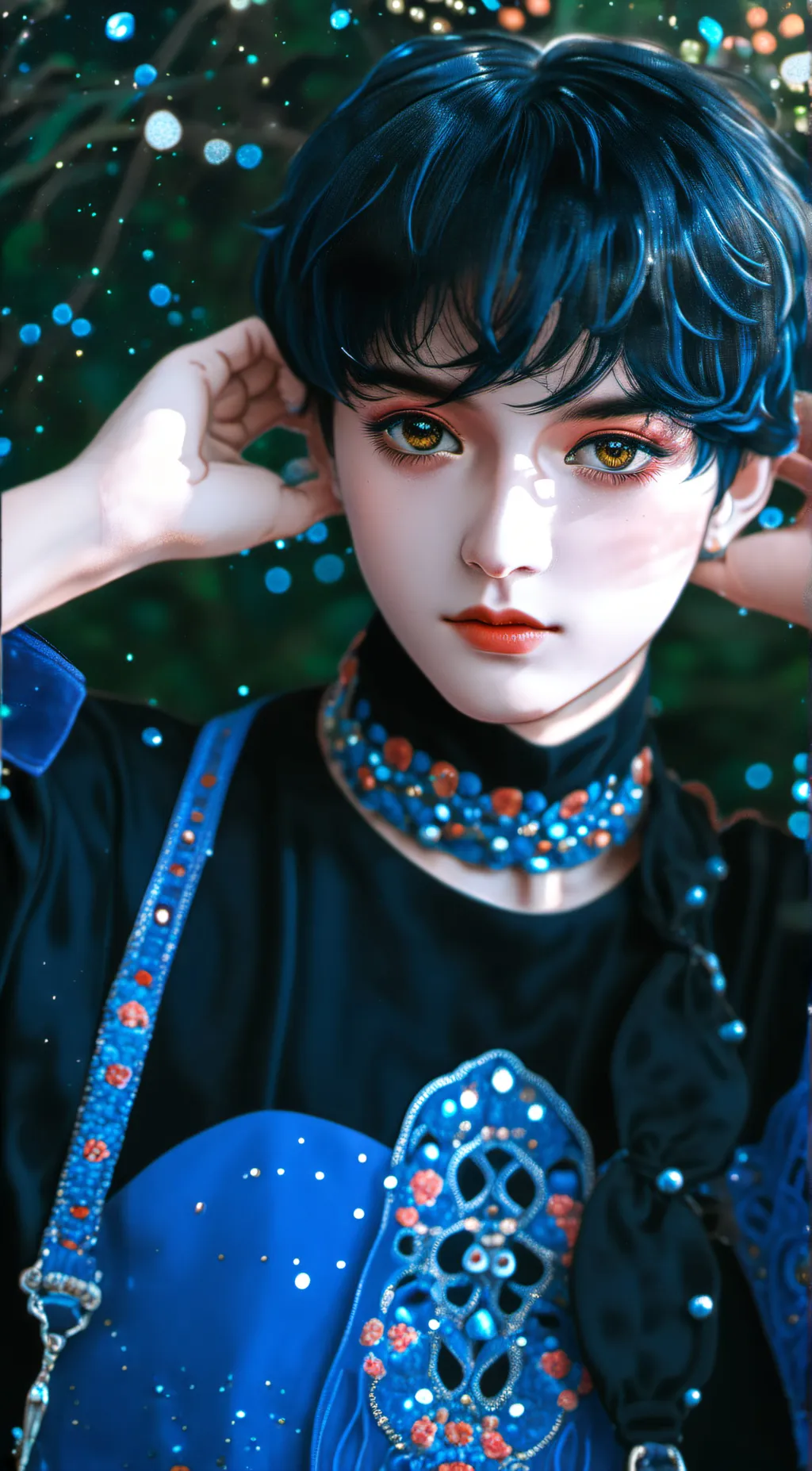 ai character: preye background