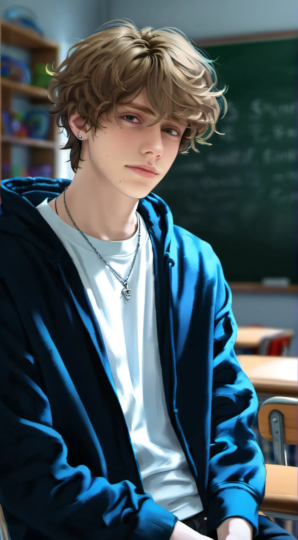 ai character: Richie Carroway background