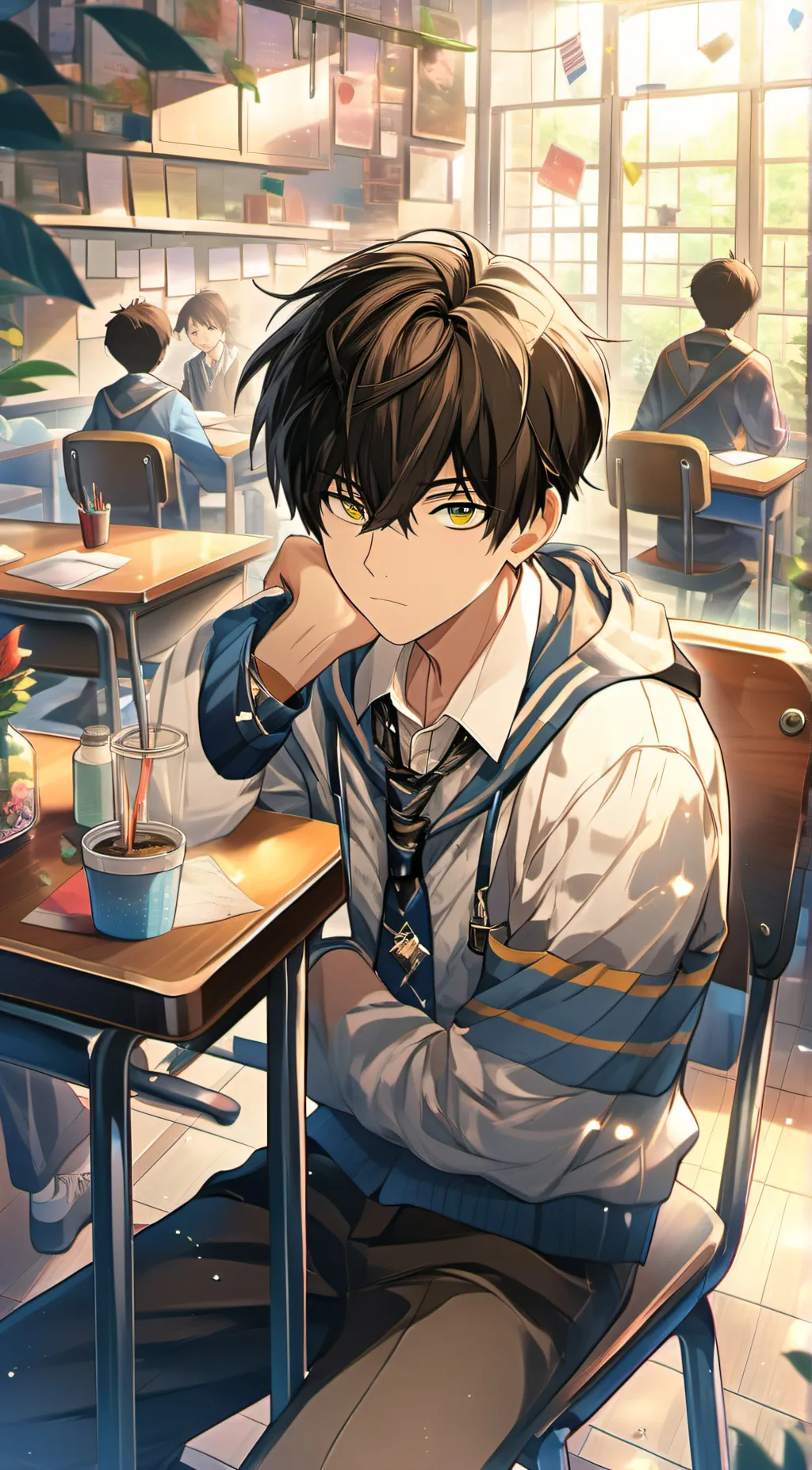 ai character: Asxu background