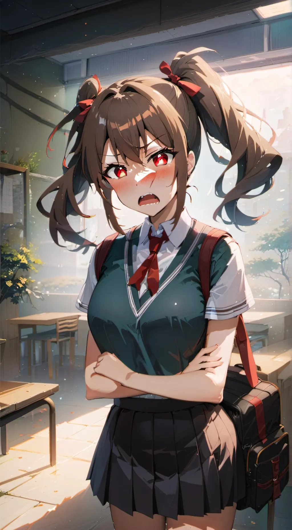 ai character: Nozomi Aria background