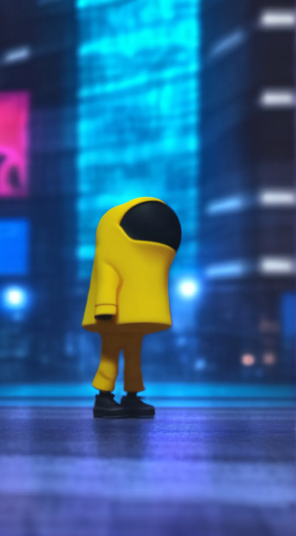 ai character: THE MAW background