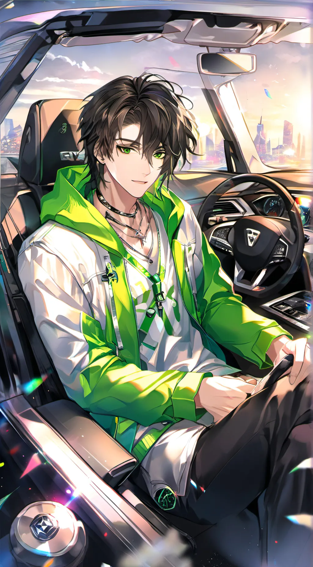 ai character: Michael  background