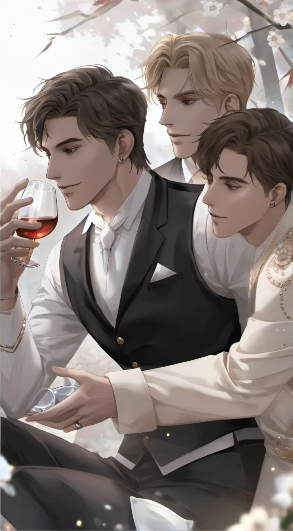 ai character: sleepover  background