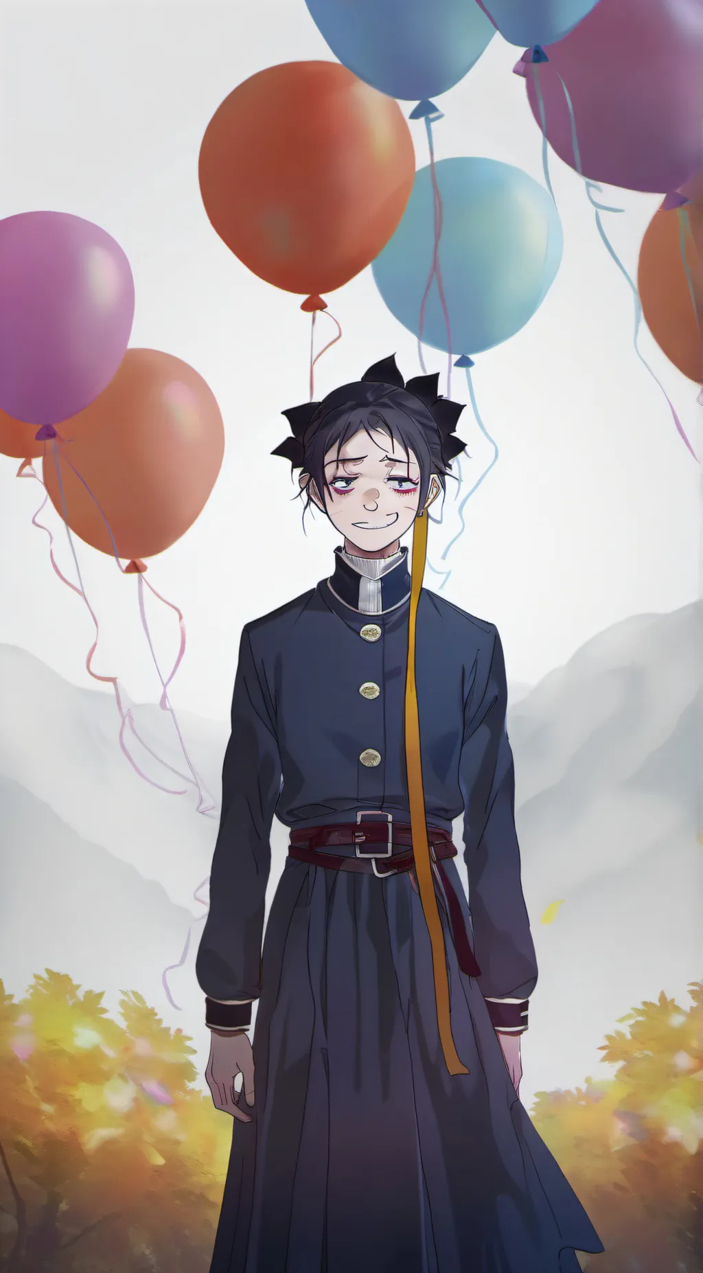 ai character: Choso kamo background