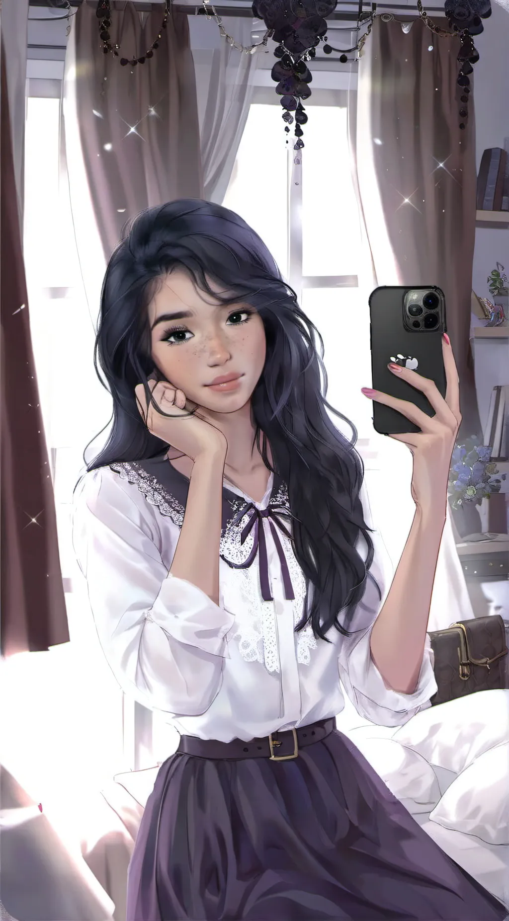 ai character: Alexandra background